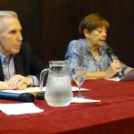 El Rector Luna junto a la Decana Cecilia Torrent