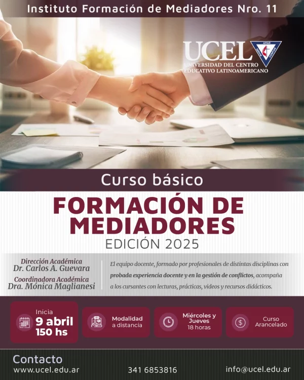 Curso Básico de Formación de Mediadores 2025
