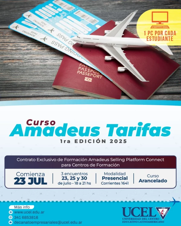 Curso AMADEUS Tarifas - 1° Edición 2025