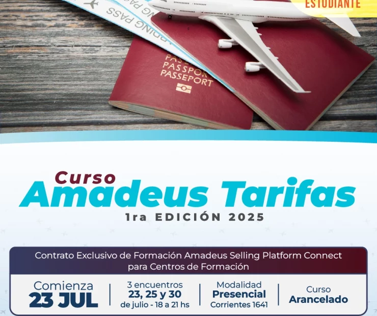 Curso AMADEUS Tarifas – 1° Edición 2025
