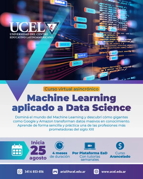🧠 Curso online • Machine Learning aplicado a Data Science
