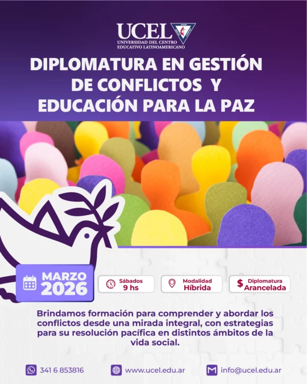 Diplomatura en Gestión de Conflictos y Educación para la Paz