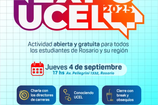 ¡Inscribite hoy! Expo UCEL – Septiembre 2025