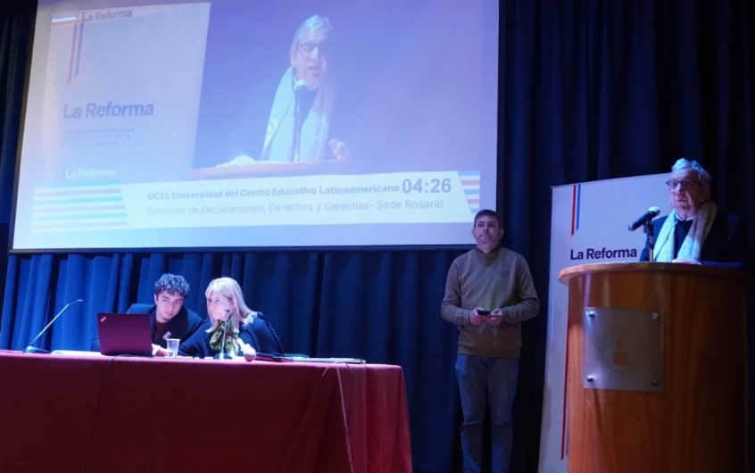 UCEL APORTÓ PROPUESTAS CLAVE EN LA REFORMA DE LA CONSTITUCIÓN DE SANTA FE
