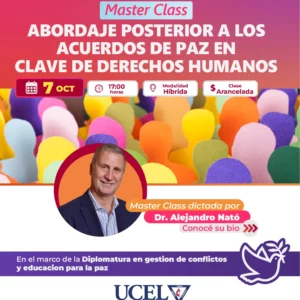 Master Class: Visión, análisis y abordaje de la conflictividad social