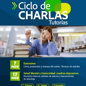 🧠 Ciclo de Charlas Tutorías UCEL