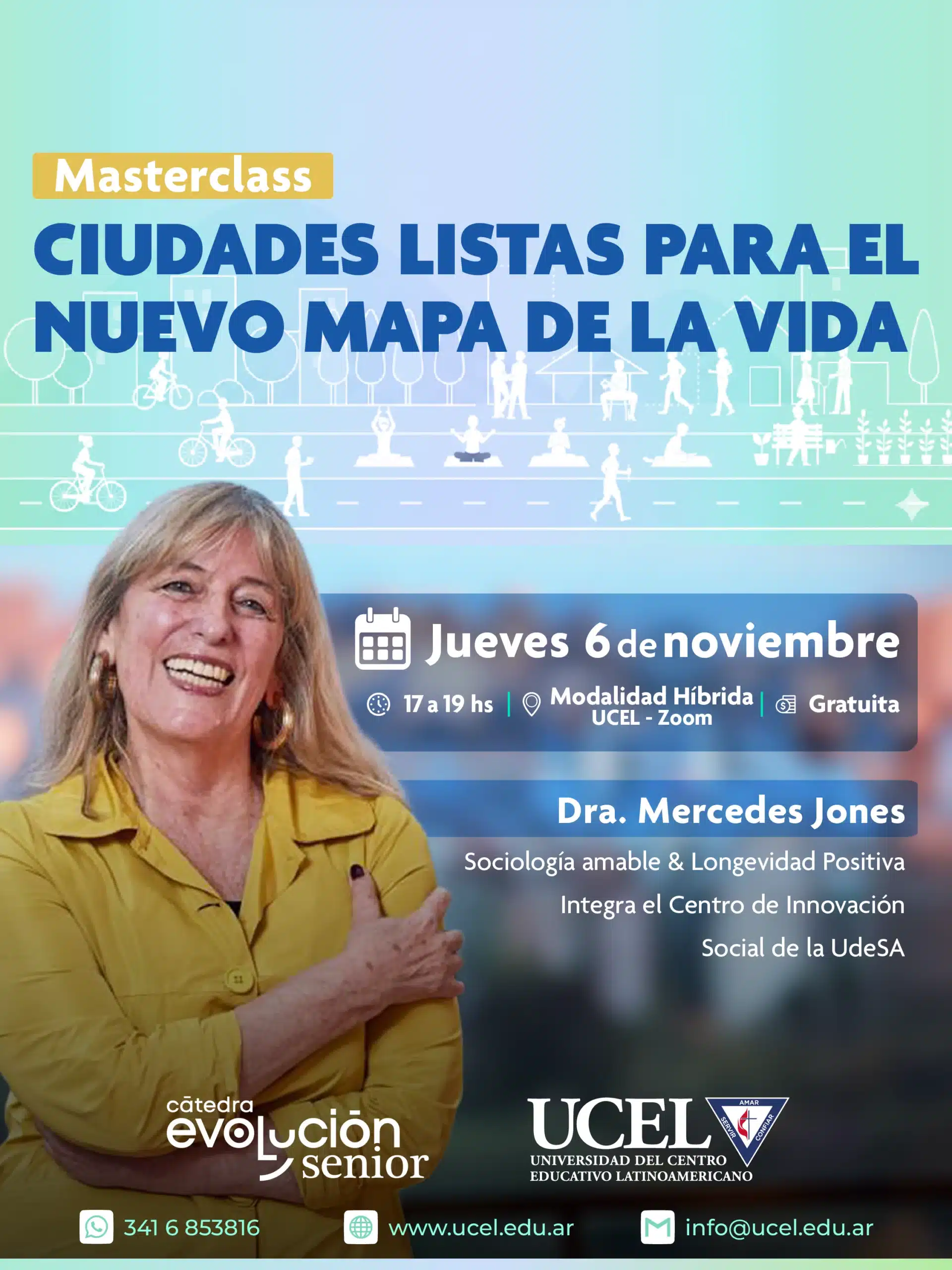 Masterclass: Ciudades listas para el nuevo mapa de la vida