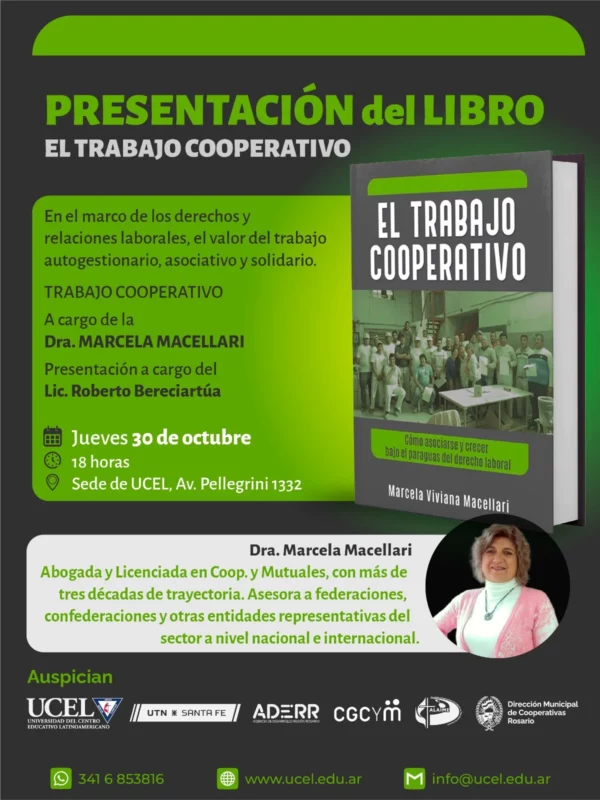 Presentación del libro: "El trabajo cooperativo"